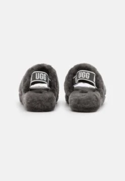 Ugg Fluff Yeah Slide - Sandalen - Charcoal 10 Ugg Fluff Yeah Slide - Sandalen - Charcoal -Ugg 0fe4f8b457de41e8b5c2923936ec6bc9