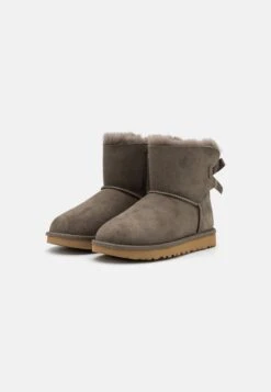 Ugg Mini Bailey Bow - Korte Laarzen - Slate -Ugg 15fbb6bc6bbc45d7bd0d970b804c8f40