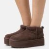 Ugg Classic Ultra Mini Platform - Enkellaarsjes Met Plateauzool - Burnt Cedar -Ugg 1c1974fc15f84005aa262ca1b7d802d8