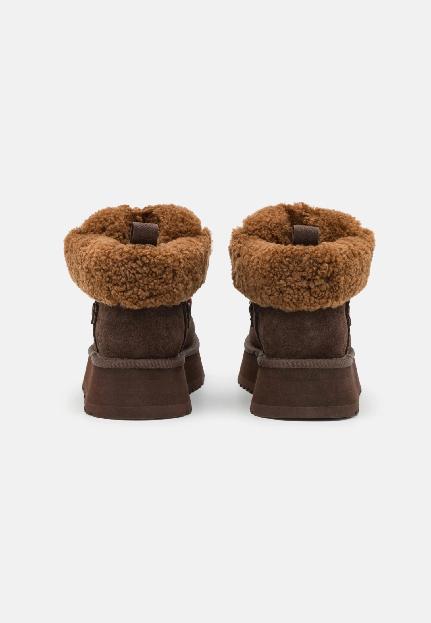 Ugg Funkarra Cabin Cuff - Enkellaarsjes Met Plateauzool - Burnt Cedar 6 Ugg Funkarra Cabin Cuff - Enkellaarsjes Met Plateauzool - Burnt Cedar - Afbeelding 4