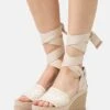 Ugg Abbot Ankle Wrap - Sandalen Met Hoge Hak - Driftwood -Ugg 339d61a1d2c04b6891f31139a31e4893