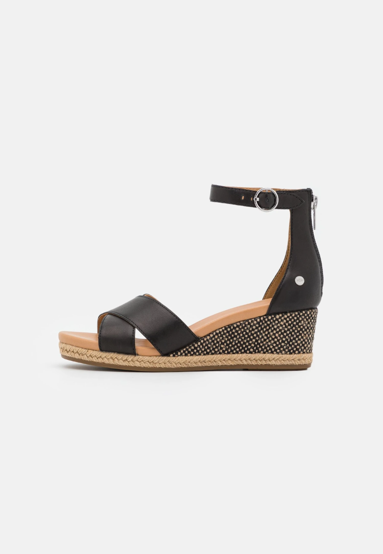 Ugg Eugenia - Sandalen Met Sleehak - Black 4 Ugg Eugenia - Sandalen Met Sleehak - Black - Afbeelding 2