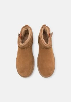 Ugg Classic Ultra Mini Zip - Korte Laarzen - Chestnut/Orange Soda -Ugg 39e57cf441d64aeeb27f4c43563b3b35
