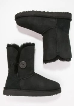 Ugg Bailey Button Ii - Korte Laarzen - Black -Ugg 3ad7f0d2876f43199231860b1267591e