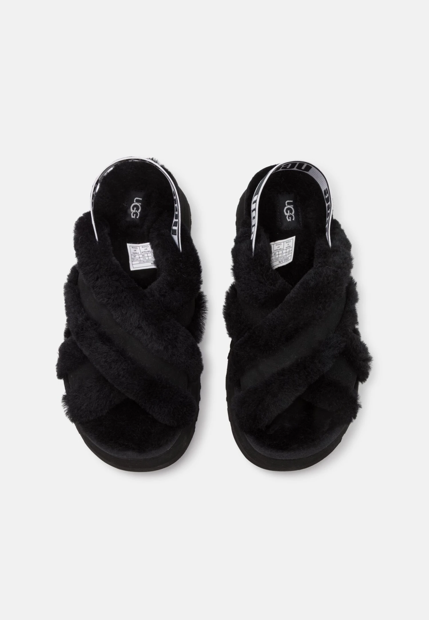 Ugg Disco Cross Slide - Pantoffels - Black 8 Ugg Disco Cross Slide - Pantoffels - Black - Afbeelding 6