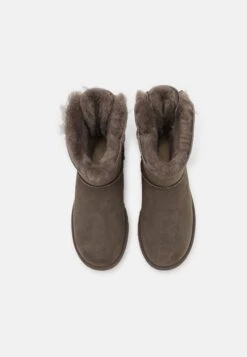Ugg Mini Bailey Bow - Korte Laarzen - Slate -Ugg 46c36be4ff4842cc8f4d637fe892c608