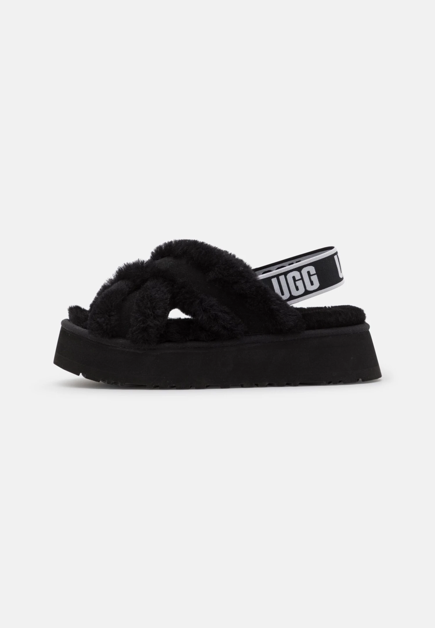Ugg Disco Cross Slide - Pantoffels - Black 4 Ugg Disco Cross Slide - Pantoffels - Black - Afbeelding 2