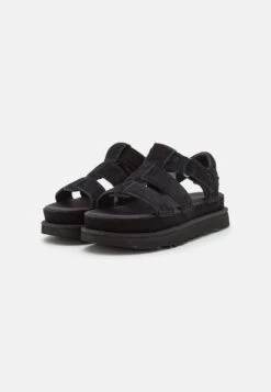 Ugg Goldenstar Strap - Sandalen Met Plateauzool - Black -Ugg 545e66eaf16b488693da570a7bcd5d18