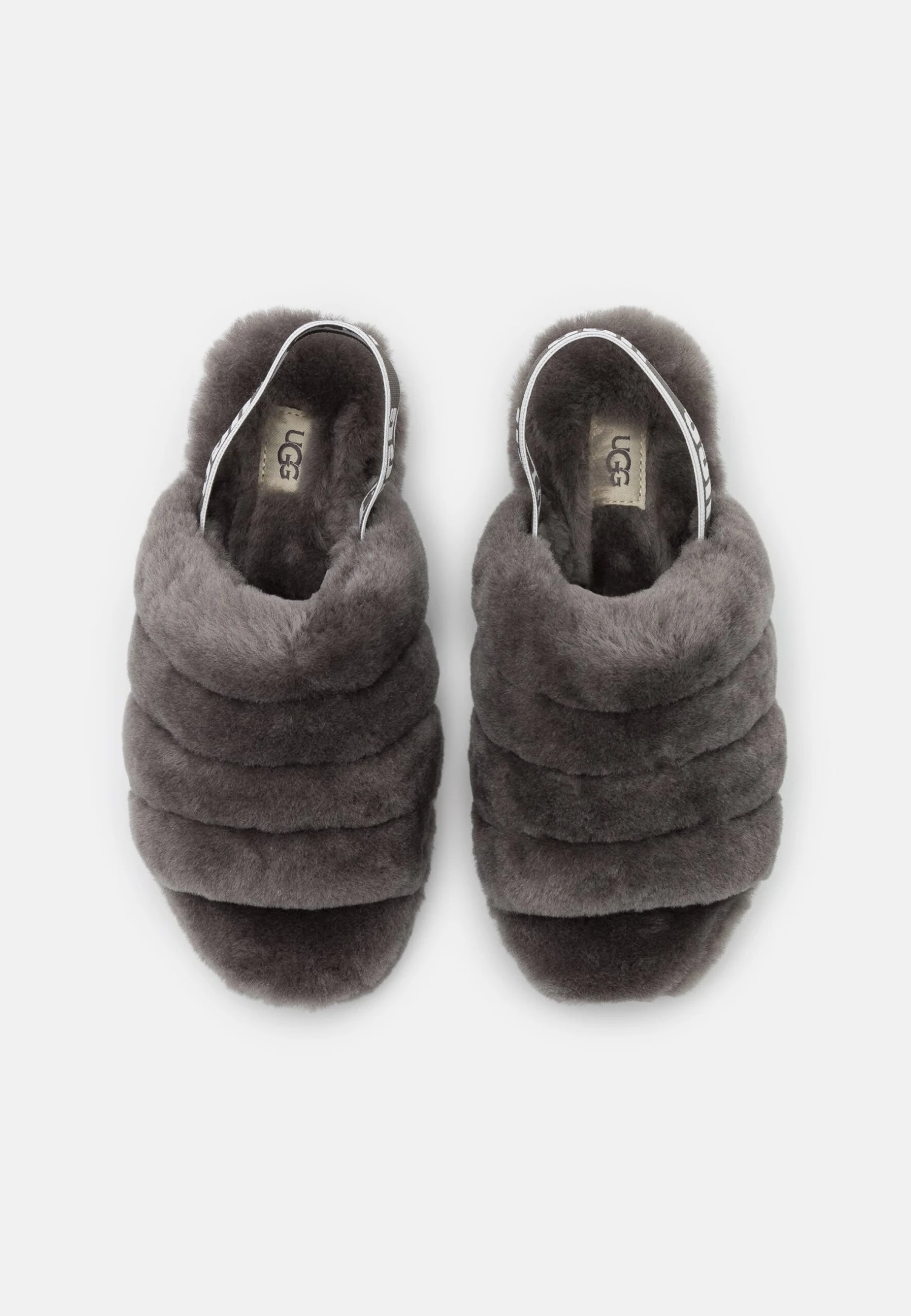 Ugg Fluff Yeah Slide - Pantoffels - Charcoal 8 Ugg Fluff Yeah Slide - Pantoffels - Charcoal - Afbeelding 6