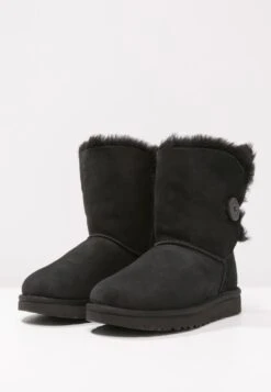 Ugg Bailey Button Ii - Korte Laarzen - Black -Ugg 773e3f1e54a7453c993019b19344318b