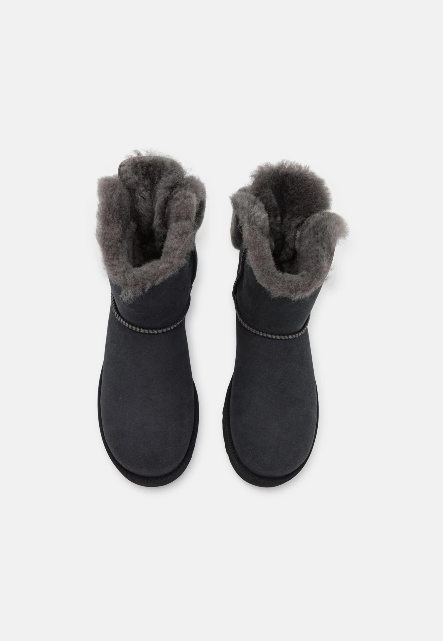 Ugg Mini Bailey Fuzzy Bow - Snowboots- Black 7 Ugg Mini Bailey Fuzzy Bow - Snowboots- Black - Afbeelding 6