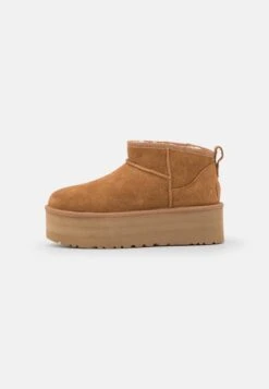 Ugg Classic Ultra Mini Platform - Enkellaarsjes Met Plateauzool - Chestnut -Ugg 9c0c54e84ad64ed7af3e851415ba69f5