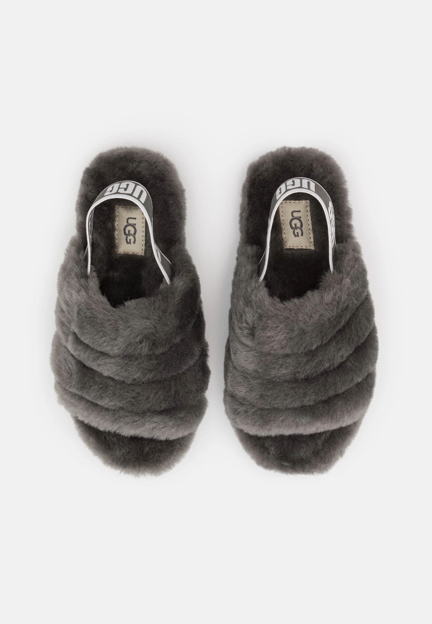 Ugg Fluff Yeah Slide - Sandalen - Charcoal 6 Ugg Fluff Yeah Slide - Sandalen - Charcoal - Afbeelding 4