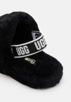 Ugg Fluff Yeah Slide - Sandalen - Black -Ugg a087ef9fd36c49cdb270a7a825b14e8f
