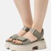 Ugg Ashton Ankle - Sandalen Met Plateauzool - Moss Green 2 Ugg Ashton Ankle - Sandalen Met Plateauzool - Moss Green -Ugg a7154946fe61450093f69c5567749a3e