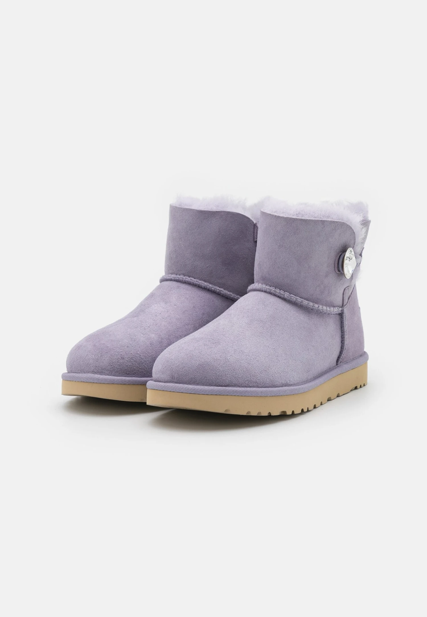 Ugg Mini Bailey Button Bling - Korte Laarzen - June Gloom 5 Ugg Mini Bailey Button Bling - Korte Laarzen - June Gloom - Afbeelding 3