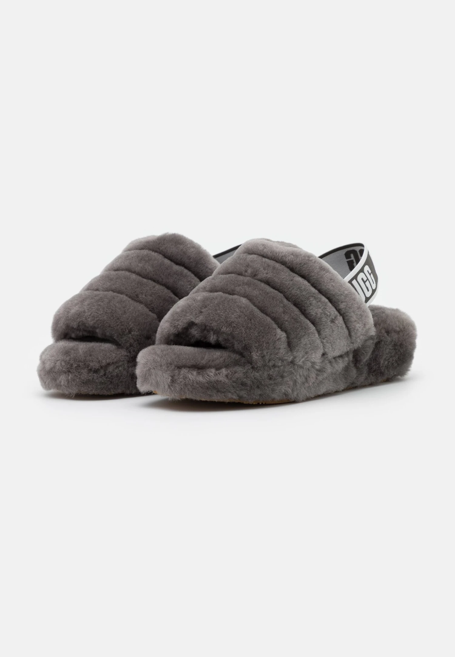 Ugg Fluff Yeah Slide - Pantoffels - Charcoal 5 Ugg Fluff Yeah Slide - Pantoffels - Charcoal - Afbeelding 3