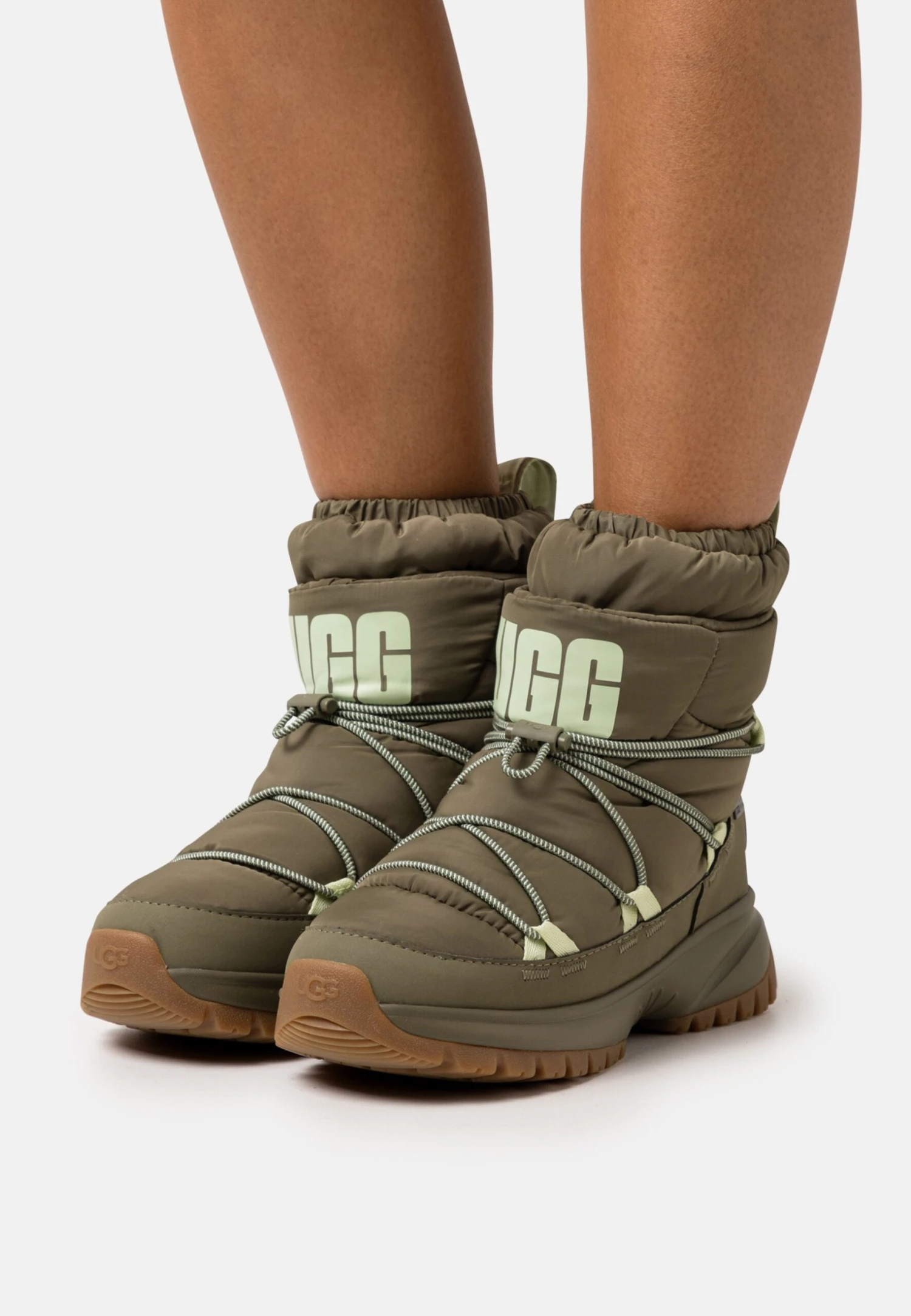Ugg Yose Puffer Mid - Snowboots- Burnt Olive 3 Ugg Yose Puffer Mid - Snowboots- Burnt Olive