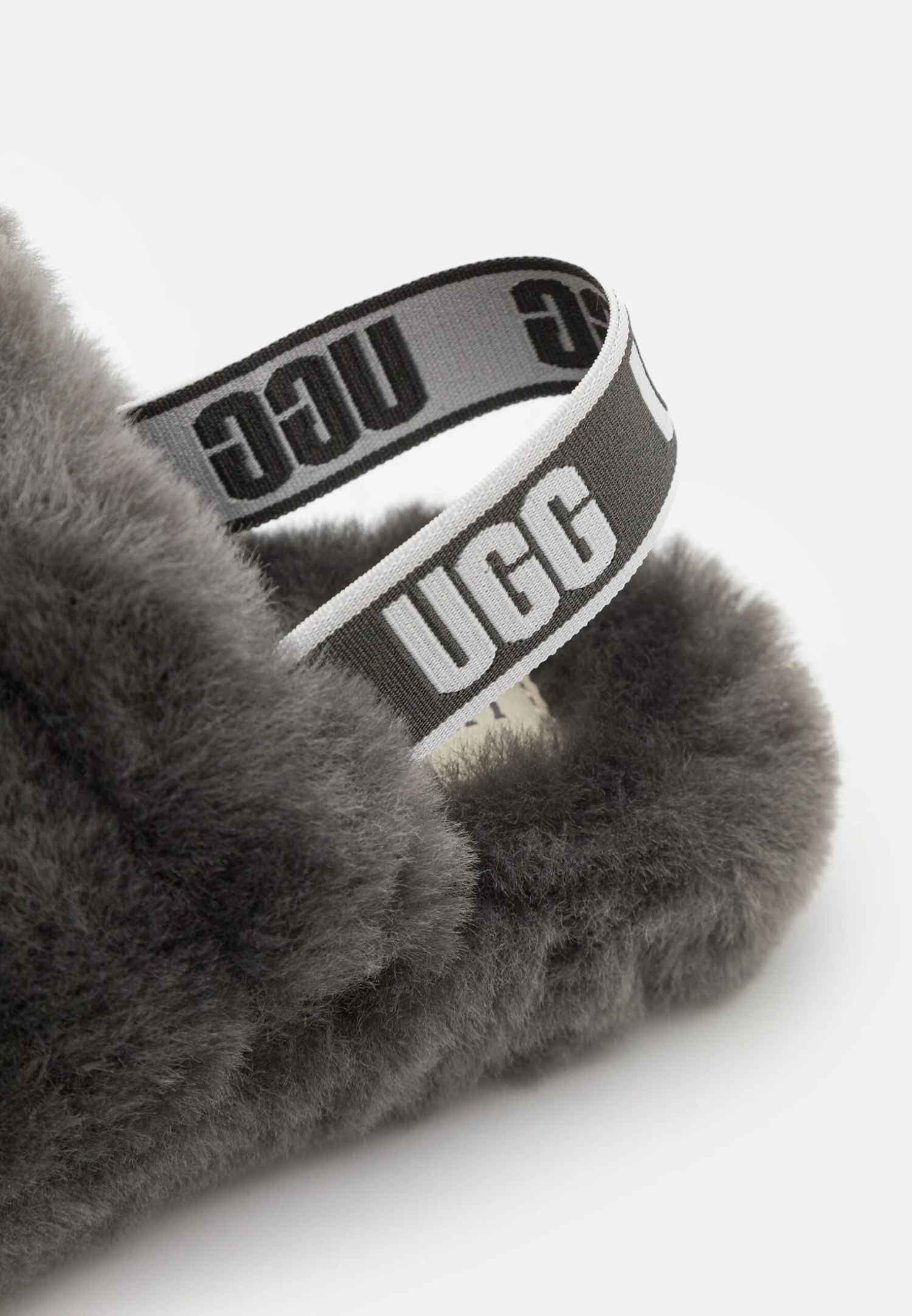 Ugg Fluff Yeah Slide - Sandalen - Charcoal 8 Ugg Fluff Yeah Slide - Sandalen - Charcoal - Afbeelding 6