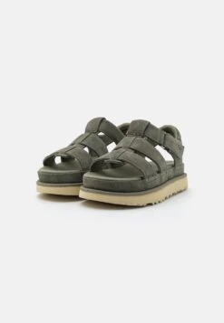Ugg Goldenstar Strap - Sandalen Met Plateauzool - Moss Green -Ugg cbc9e3ec9f7f444e9d06fe2931ead9e5