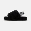 Ugg Fluff Yeah Slide - Sandalen - Black 2 Ugg Fluff Yeah Slide - Sandalen - Black -Ugg d1317c2fbabd43d1b7368f40a180d5ab
