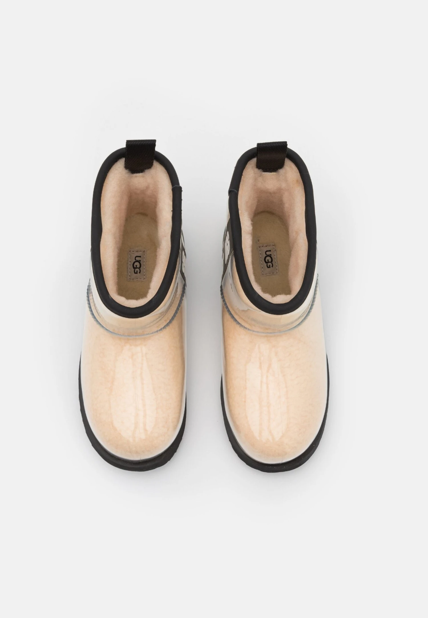 Ugg Classic Clear Mini Ii - Regenlaarzen - Natural/Black 6 Ugg Classic Clear Mini Ii - Regenlaarzen - Natural/Black - Afbeelding 4