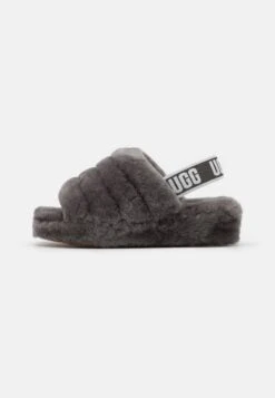 Ugg Fluff Yeah Slide - Pantoffels - Charcoal 9 Ugg Fluff Yeah Slide - Pantoffels - Charcoal -Ugg e5d503e1335d4ea8833560b24c9182b3