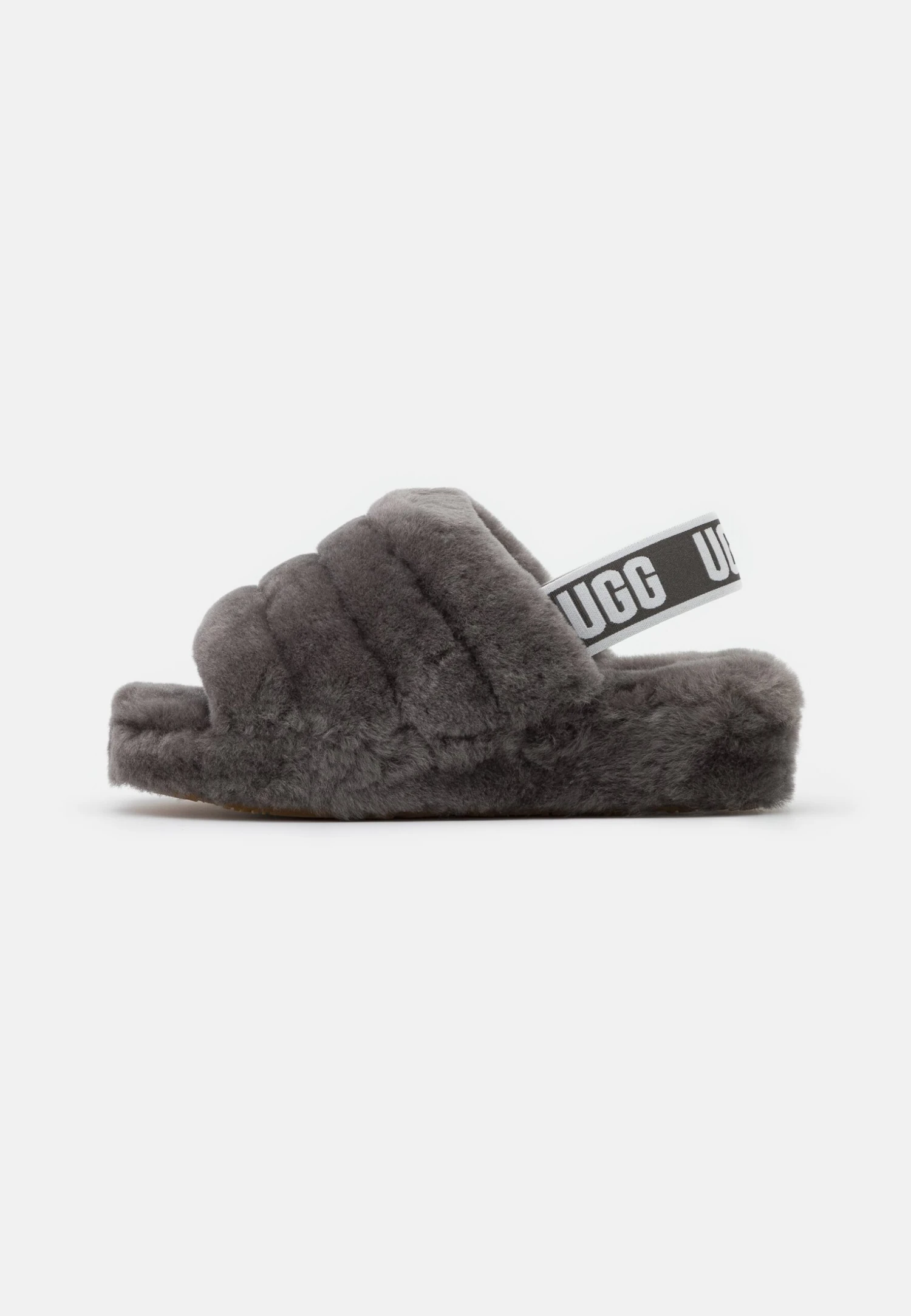 Ugg Fluff Yeah Slide - Pantoffels - Charcoal 4 Ugg Fluff Yeah Slide - Pantoffels - Charcoal - Afbeelding 2