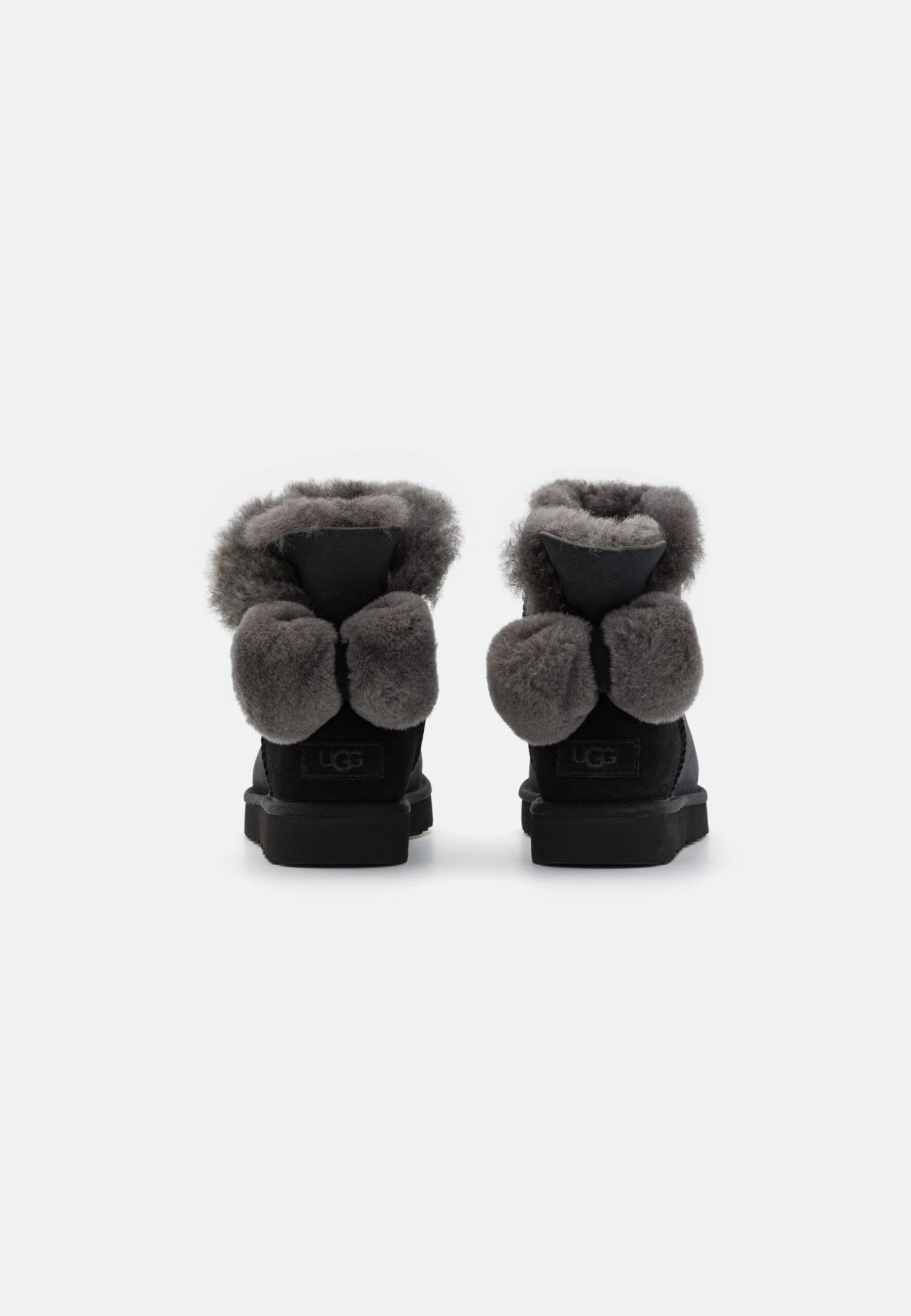 Ugg Mini Bailey Fuzzy Bow - Snowboots- Black 5 Ugg Mini Bailey Fuzzy Bow - Snowboots- Black - Afbeelding 4