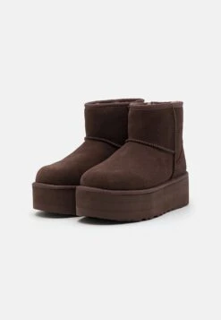 Ugg Classic Mini Platform - Enkellaarsjes Met Plateauzool - Burnt Cedar 10 Ugg Classic Mini Platform - Enkellaarsjes Met Plateauzool - Burnt Cedar -Ugg f6ddb4f2d18c4c84ba620795c05574d8